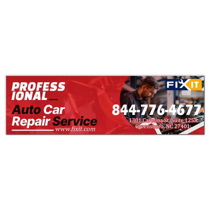 2.5x8.5 Inch Custom Full Color Magnets