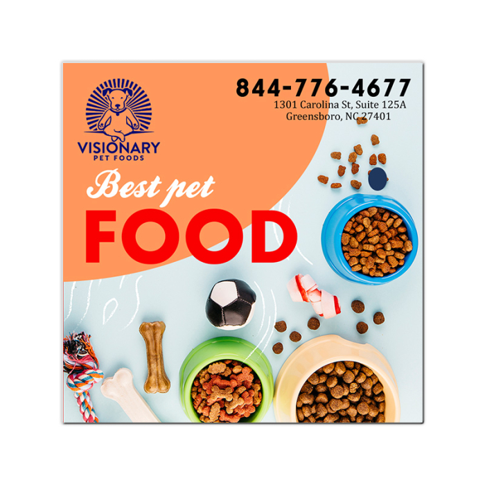 2.87x2.87 Inch Custom Full Color Magnets