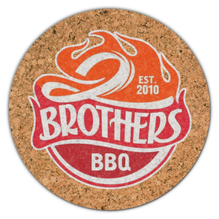 3.5 Inch Full Color Circle Cork Coasters