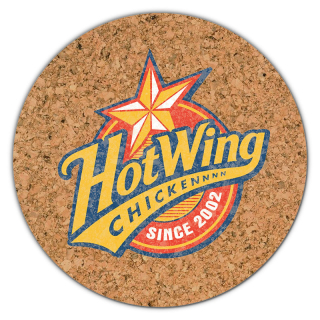 3 Inch Full Color Circle Cork Coasters
