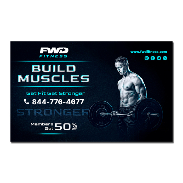 3.25x5.25 Inch Custom Full Color Magnets