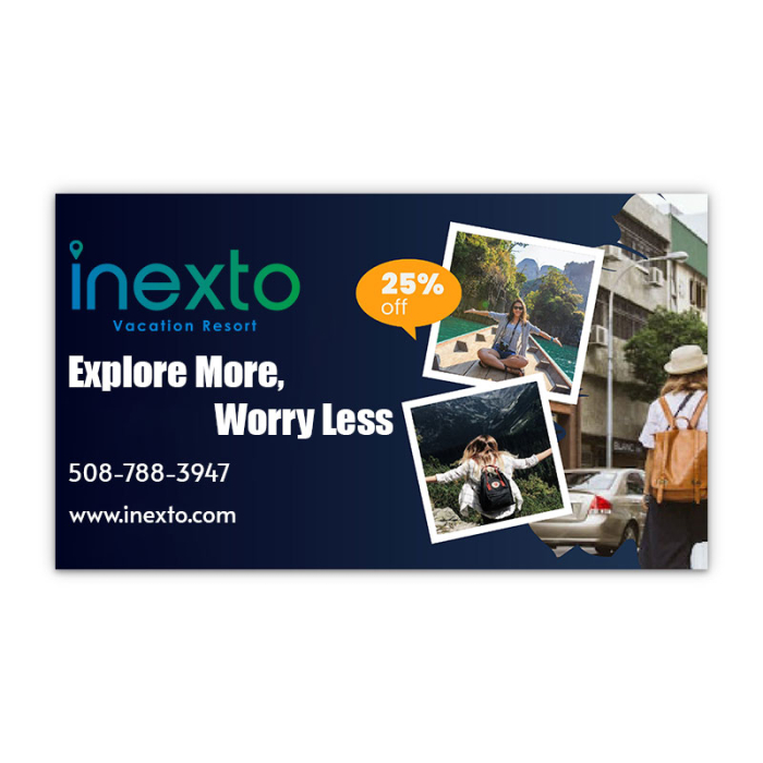 3.75x6.5 Inch Custom Full Color Magnets