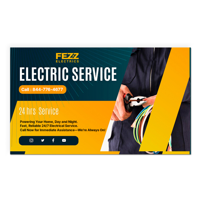 Custom 3.25x5.5 Inch Full Color Magnets