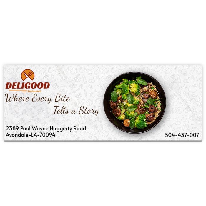 Custom 3.25x9.75 Inch Full Color Magnets