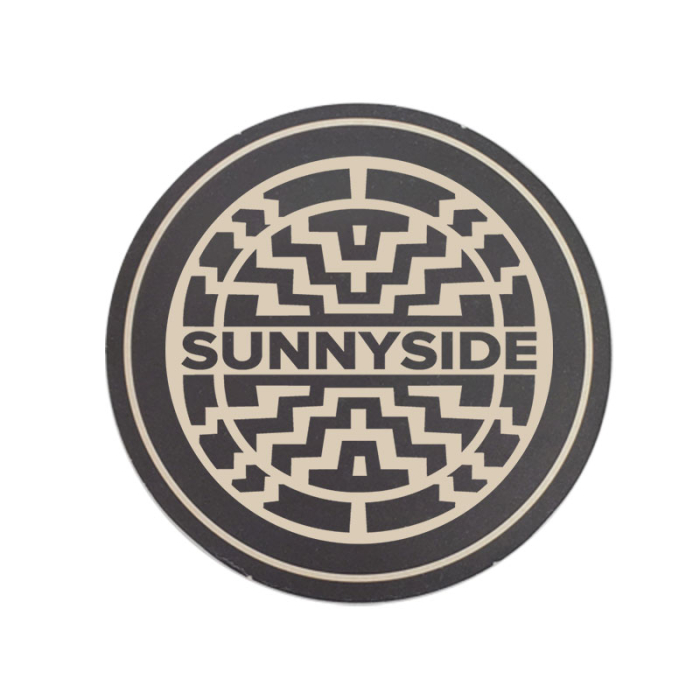 3.5 Inch Round Custom Imprinted 60pt Medium Weight Pulp Board Coasters