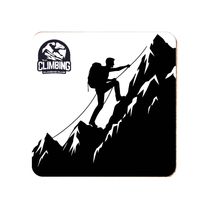 3.5 Inch Square Full Color Customized Deluxe Coasters with Cork Lining