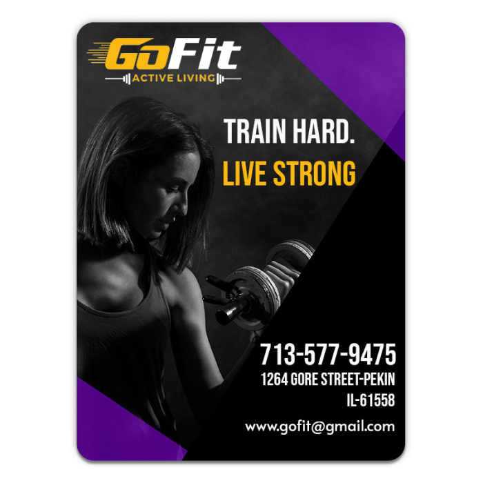 4.5x6 Inch Custom Full Color Magnets