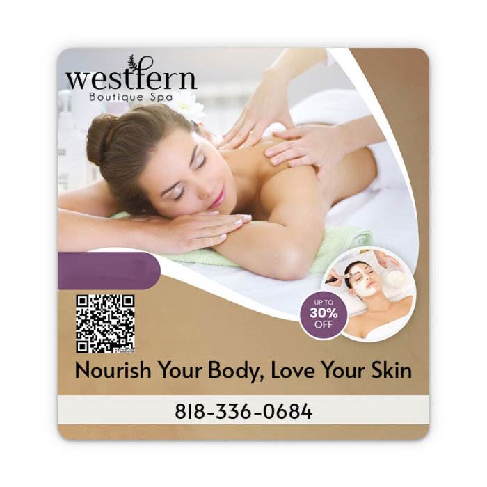 4.75x5 Inch Custom Full Color Magnets