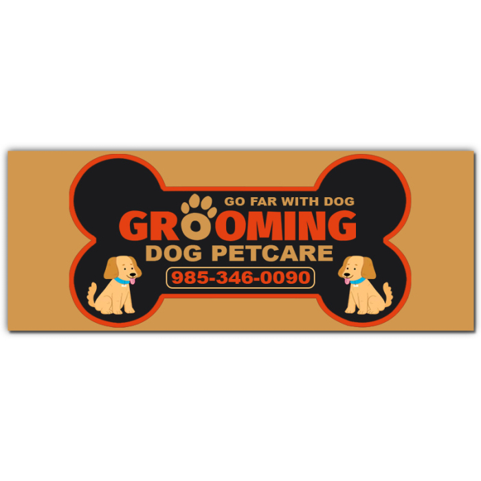 4.25x11 Inch Custom Full Color Magnets  