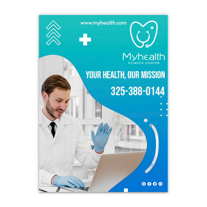 4x5.5 Inch Custom Full Color Magnets  