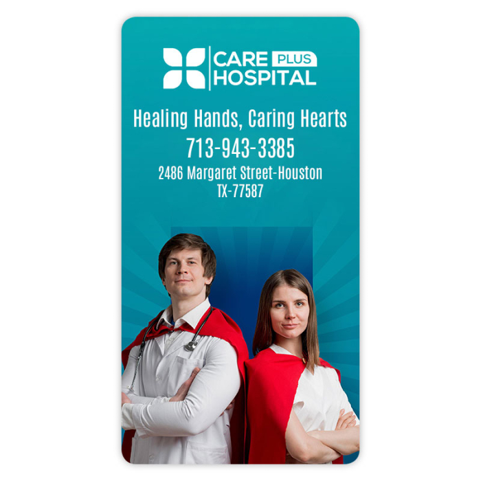 4x7.5 Inch Custom Full Color Magnets  