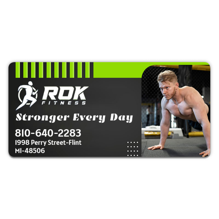 Custom 4x8.5 Inch Full Color Magnets  