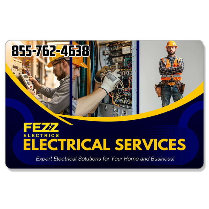 5.5x8.5 Inch Customized Square/Round Corner Magnets