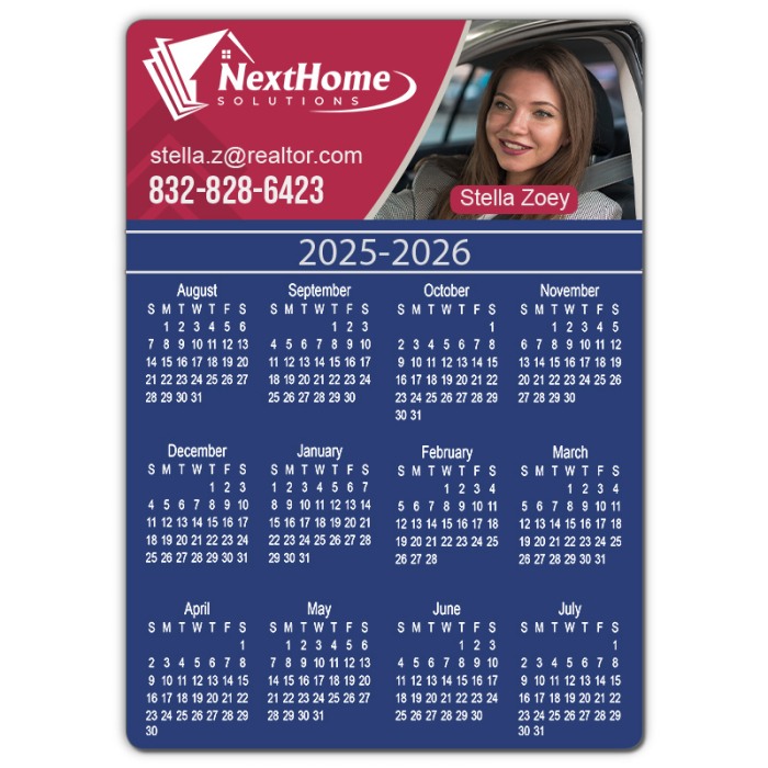 Custom 7.25x10.25 Inch Full Color Magnets