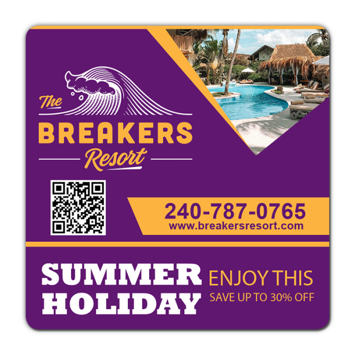 Custom 8.5x8.5 Inch Full Color Magnets