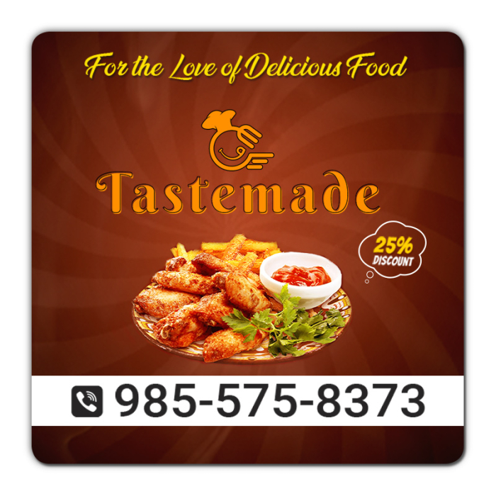 9x9 Inch Custom Full Color Magnets