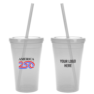 AMERICA250™ 16 Oz Sunsplash Double Wall Tumblers