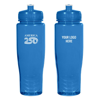 AMERICA250™ Poly Clean™ 28 Oz Plastic Bottles
