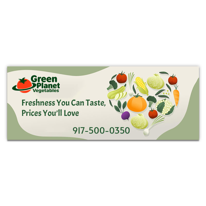 Custom 3.25x8.5 Inch Full Color Magnets