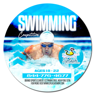 4.75 Inch Full Color Circle Magnets