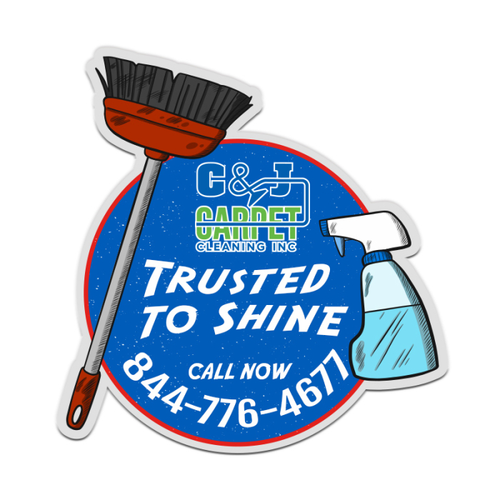 Custom 42 to 55.99 Square Inch Die Cut Magnets