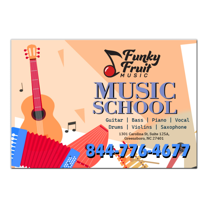 Custom 5x7.25 Inch Full Color Magnets