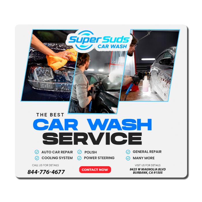 Custom 6.75x6 Inch Full Color Magnets