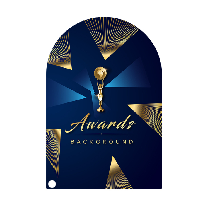 Custom 7 Inch Arch Rectangle Acrylic Awards
