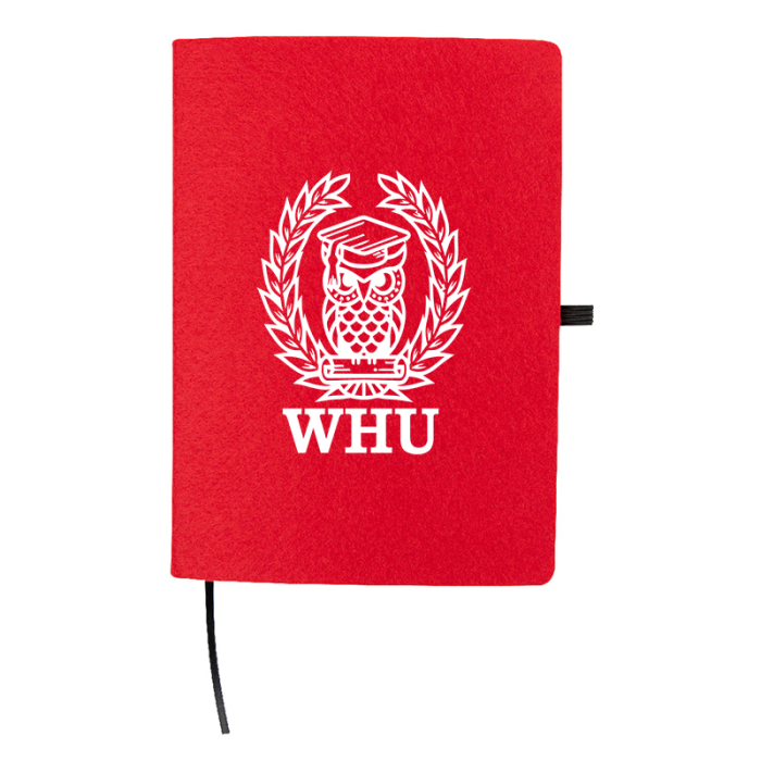 Custom Book Club RPET Felt Notebooks