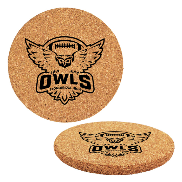 Custom Deluxe Cork Coasters