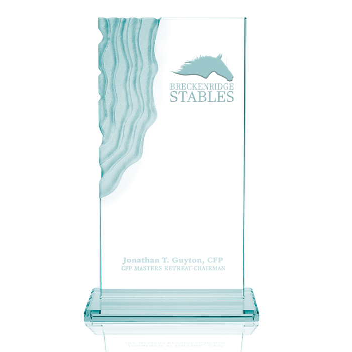 Custom Jade Sculpted Waterfall Awards