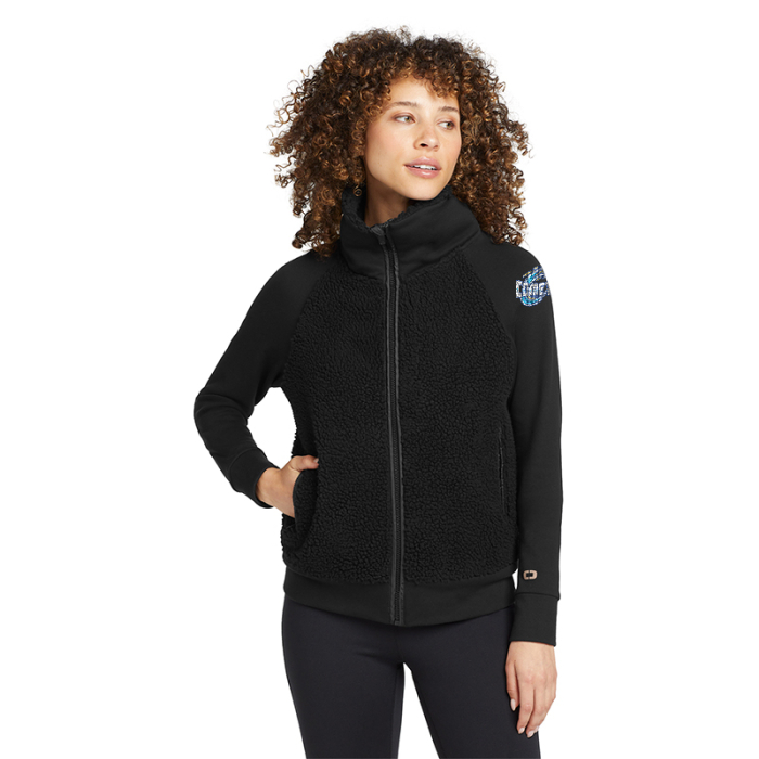 Custom OGIO® Women's Luuma Sherpa Full-Zips