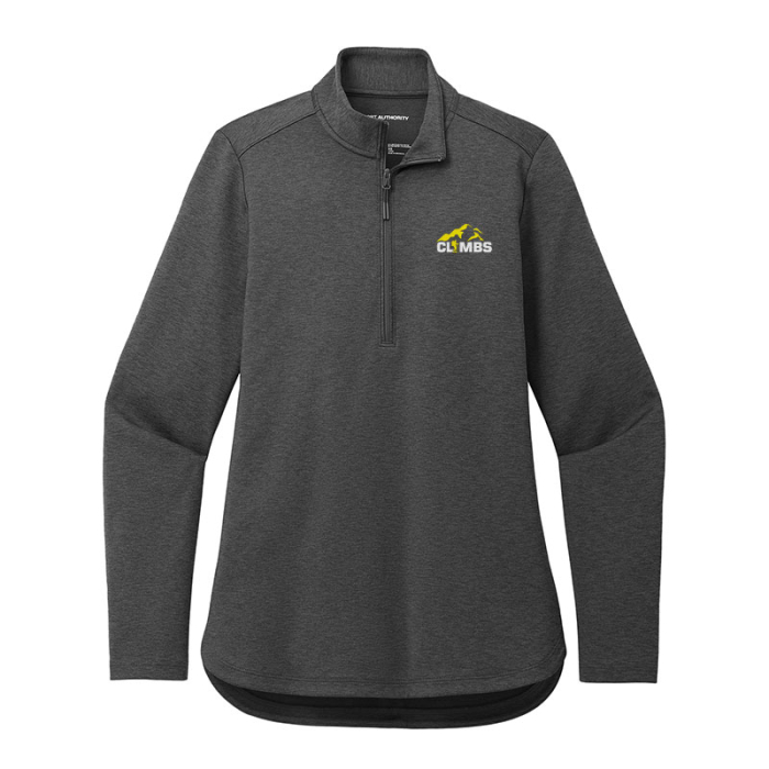 Custom Port Authority® Women's C-FREE® Double Knit Quarter Zips