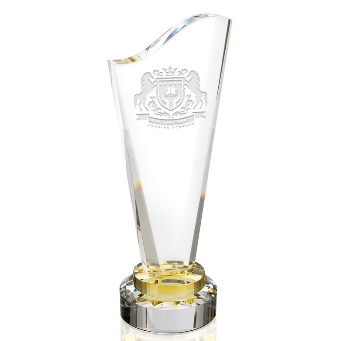 Custom Printed Canary Accent Awards