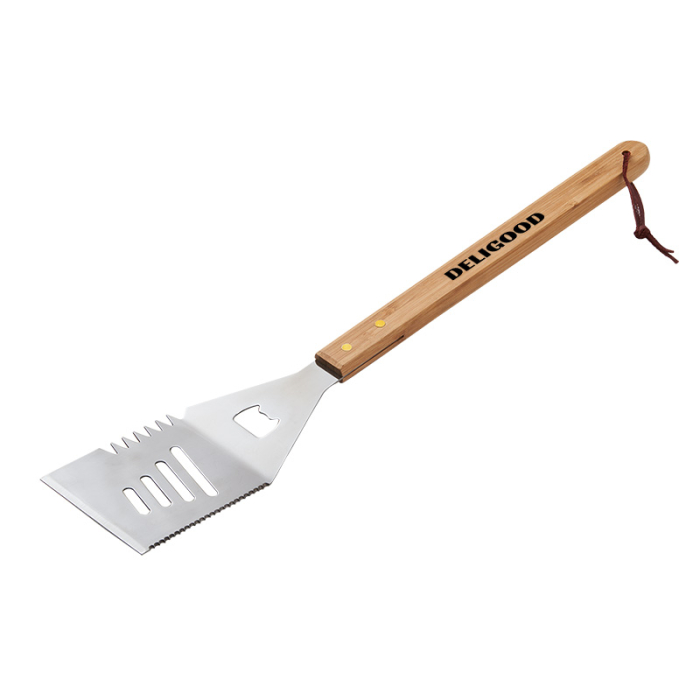 Custom Printed Multifunction Bamboo BBQ Tools