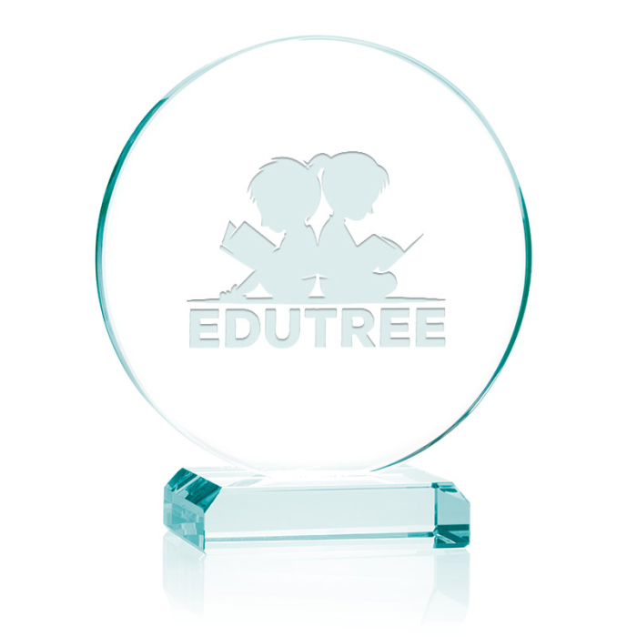 Custom Printed Round Awards-Large