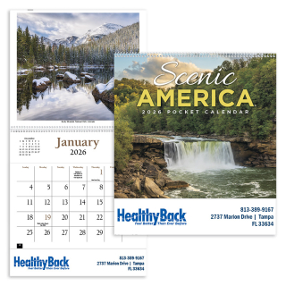 Scenic America Pocket Wall Calendars