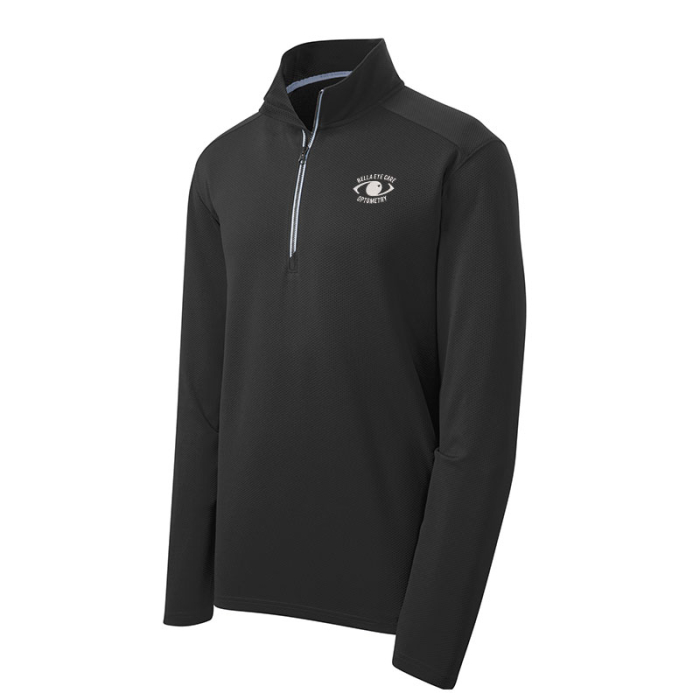 Custom Printed Sport-Tek® Sport-Wick® Textured Quarter-Zip Pullovers