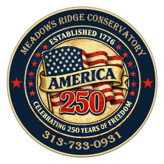 USA 250th 4 Inch Circle Indoor Magnet - 20 Mil