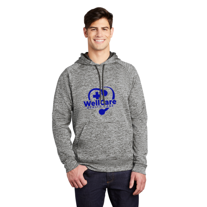 Custom Sport-Tek® PosiCharge® Electric Heather Fleece Hooded Pullovers