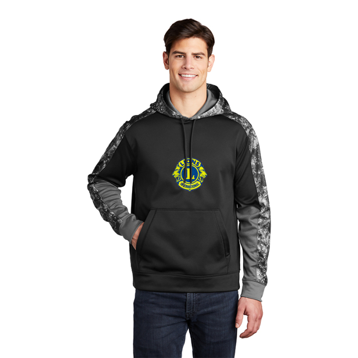 Custom Sport-Tek® Sport-Wick® Mineral Freeze Fleece Colorblock Hooded Pullovers