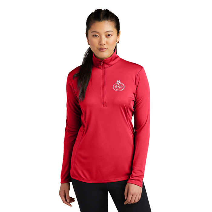 Custom Sport-Tek® Women's PosiCharge® Competitor Quater-Zip Pullovers