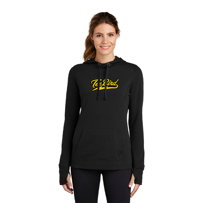 Custom Sport-Tek® Women's PosiCharge® Tri-Blend Wicking Fleece Hooded Pullovers