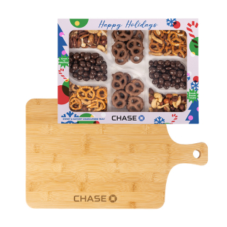 Sweet and Savory Charcuterie Trays with Bamboo Board