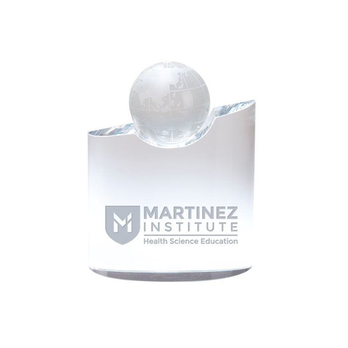 Custom Trento Crystal Globes