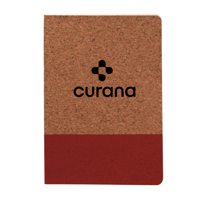 Customized Boardwalk Two-Tone Cork Junior Notebooks