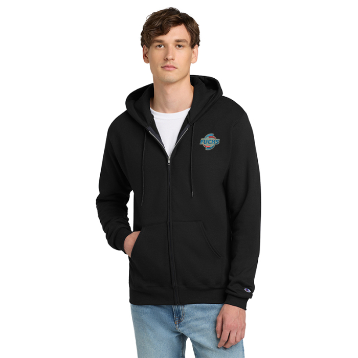 Customized Champion® Powerblend® Full-Zip Hoodies