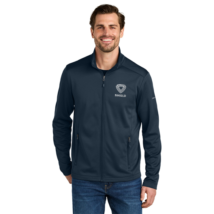 Customized Eddie Bauer® Smooth Mid Layer Fleece Full-Zips