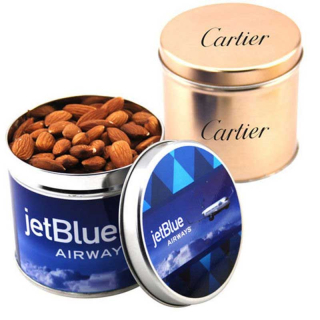 Rounded Tins with Almonds