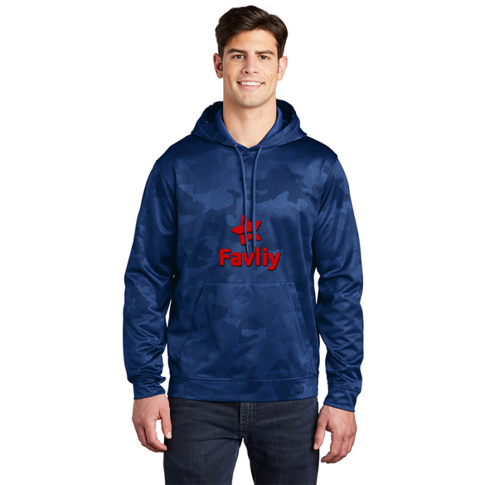 Customized Sport-Tek® Sport-Wick® CamoHex Fleece Hooded Pullovers
